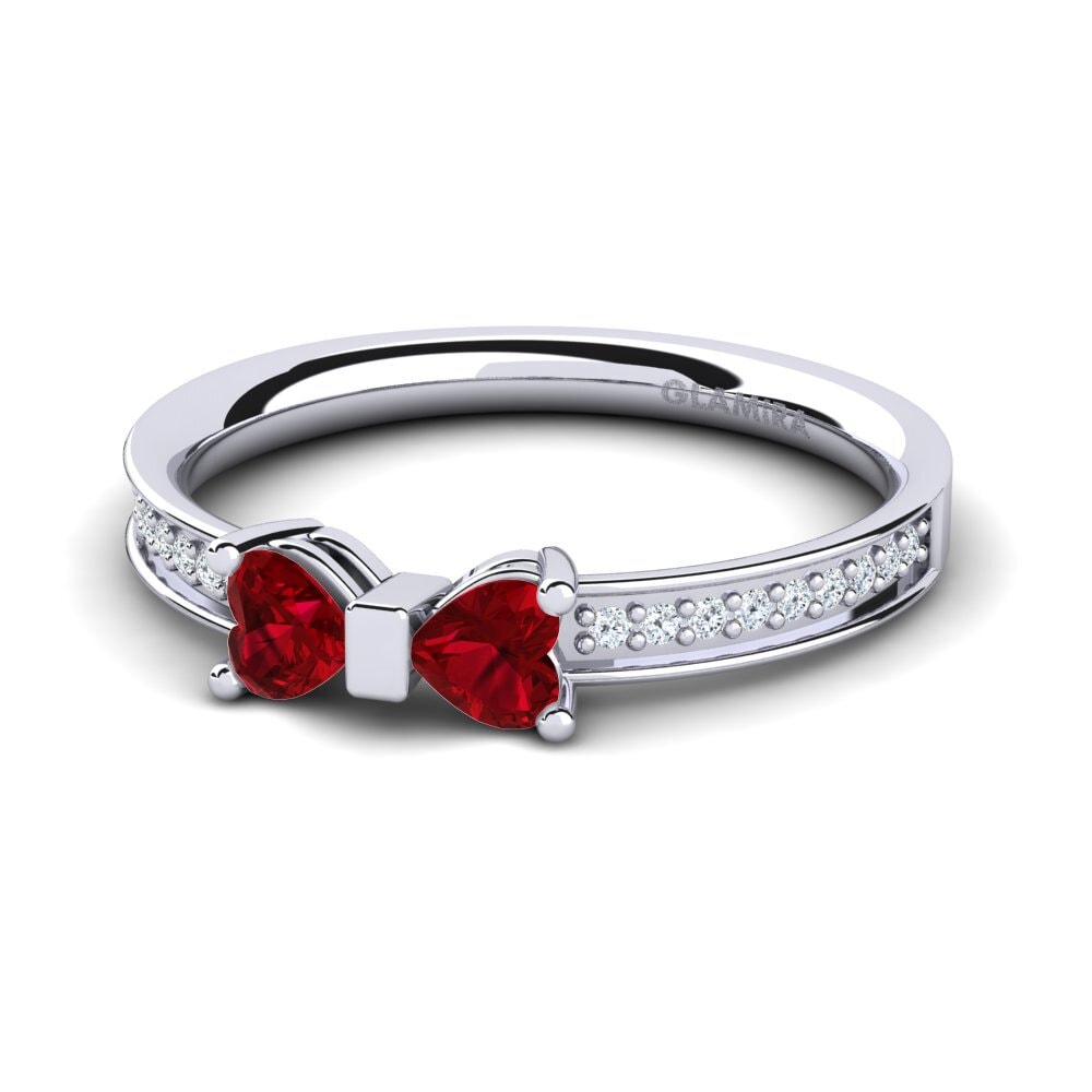 Red Zirconia Ring Zophiel