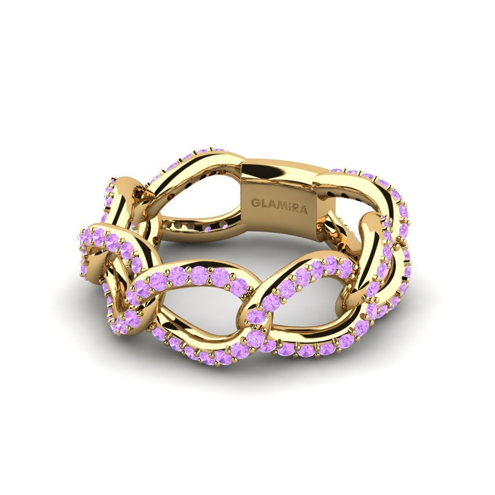 Amethyst SYLVIE Ring Zosavuta