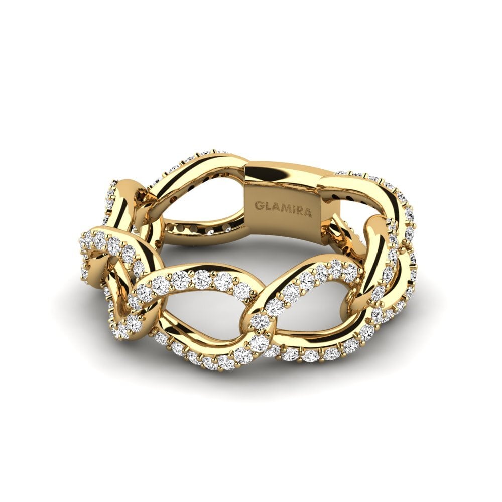 Moissanite SYLVIE Anel Zosavuta