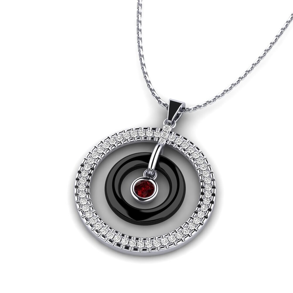 Garnet Women's Pendant Zumwalt