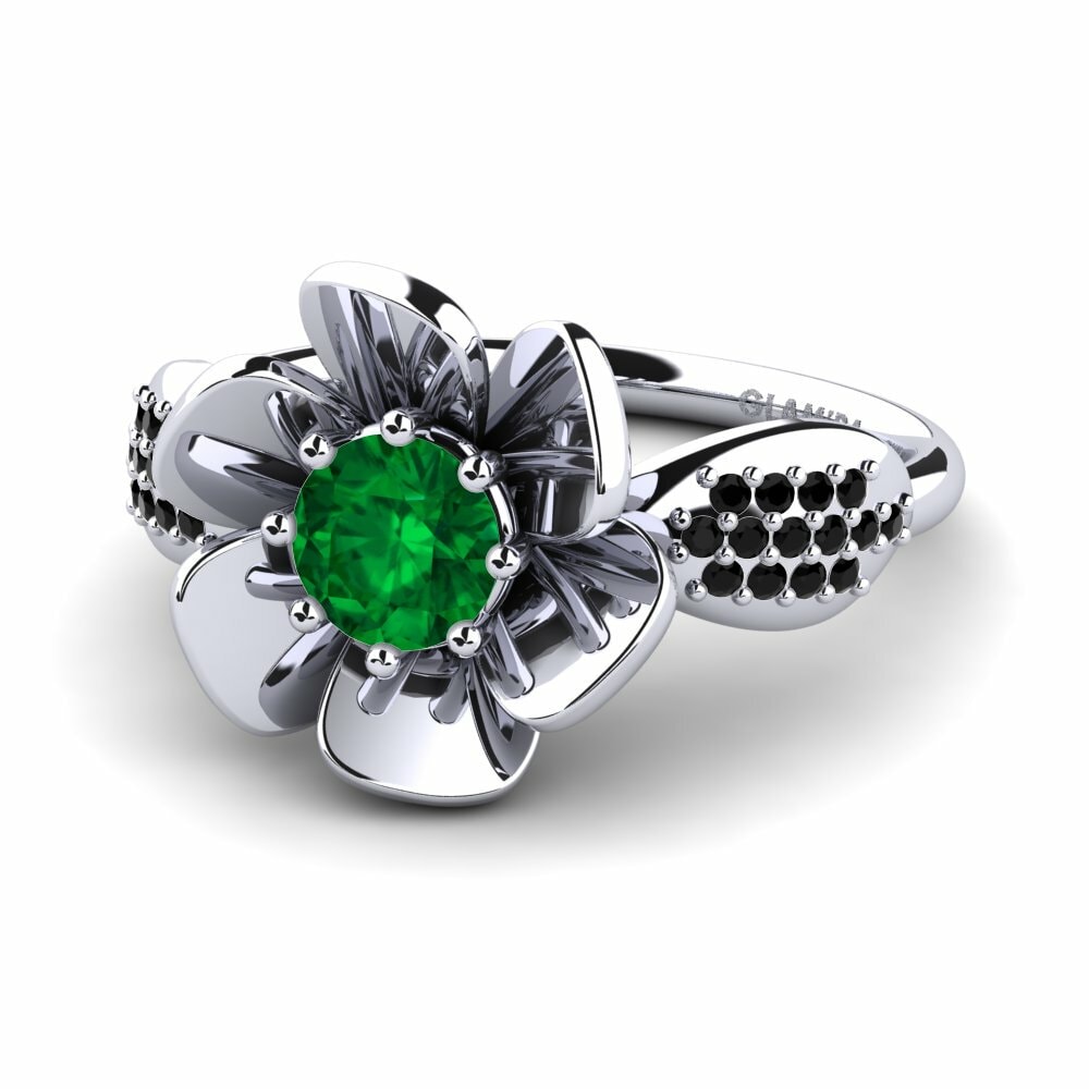 Nhẫn Zurielys Đá Emerald (Đá nhân tạo)