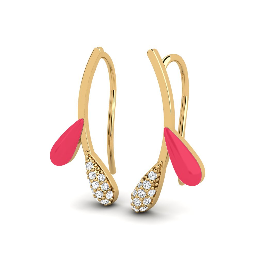 Zircone Boucle d'oreille femme Zweig