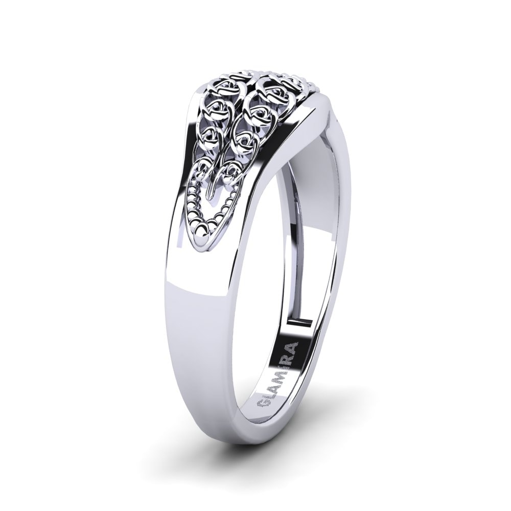 Achetez GLAMIRA Bague Aleit en Argent Blanc | GLAMIRA.fr