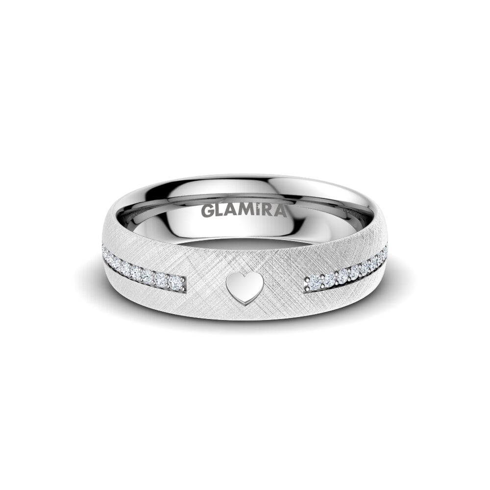 Wating Ring Buy Women's Wedding Ring Passionate Waiting 5 mm - Diamond 9ct White ...