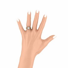 Engagement Ring Alasha 0.8 crt