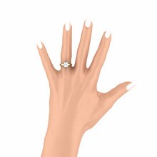 GLAMIRA แหวน Amanda 3.0crt