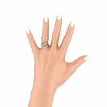 Zaročni prstan Bridal Element 0.25 crt