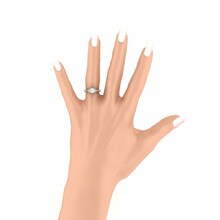 Zaročni prstan Cassidy 0.8 crt