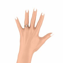 Zaručnički prsten Hayley 0.62crt