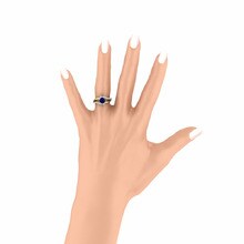Zaručnički prsten Bernarda 1.0 crt