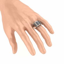 Muški prsten Breadthwise
