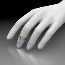 GLAMIRA Knuckle Ring Ashira