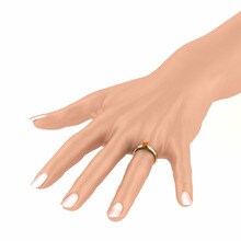 订婚戒指 Amanda 0.35 crt