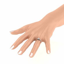 Ženski prstan Dorotea 0.5 crt