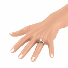 Zaročni prstan Hayley 2.15crt
