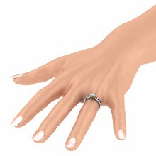 Engagement Ring Jade 1.0 crt