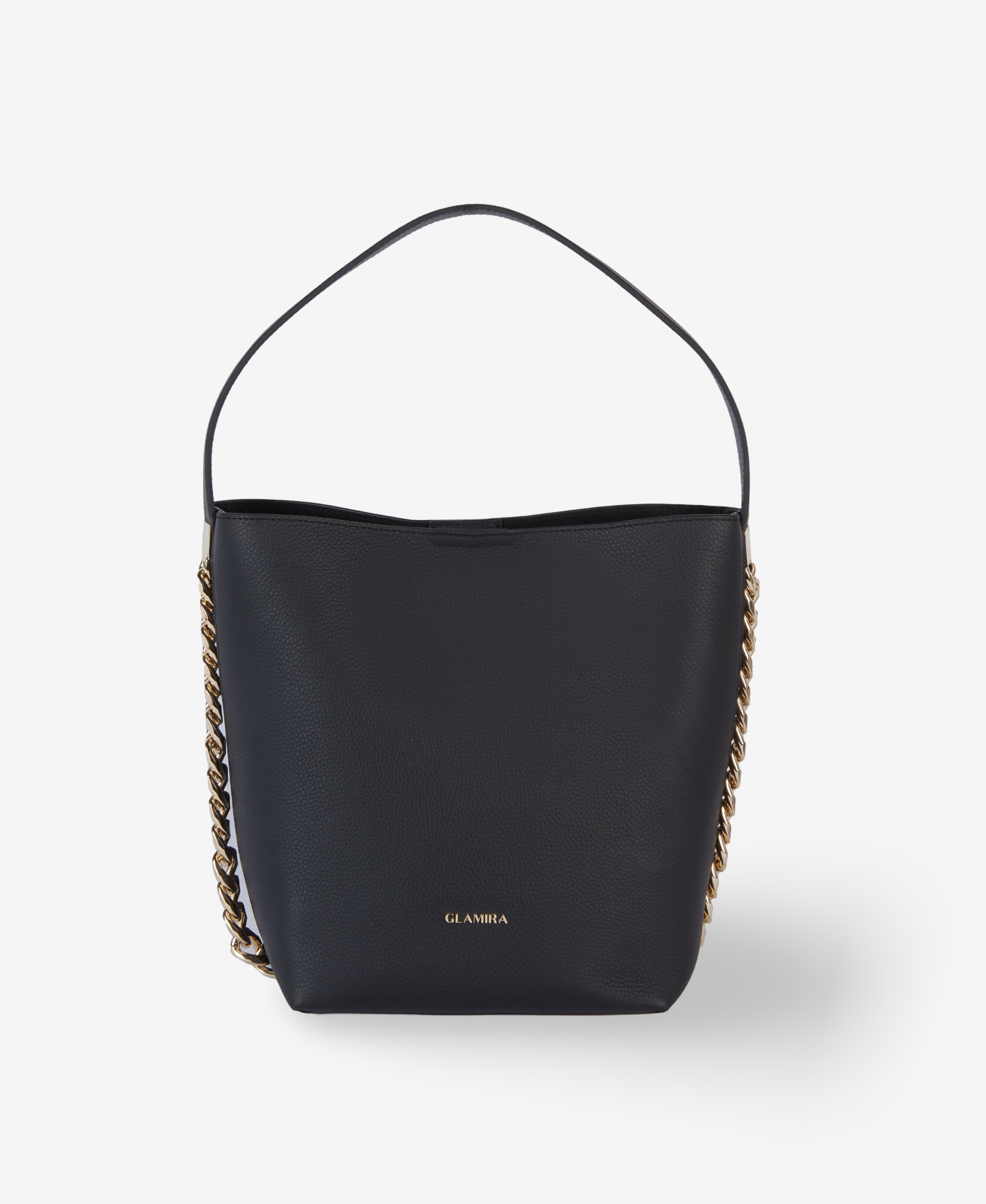 Sac à Épaule Noir Lysandra