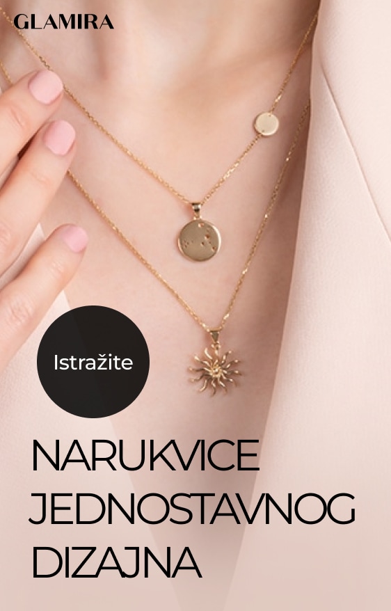 Jednostavan dizajn ogrlica