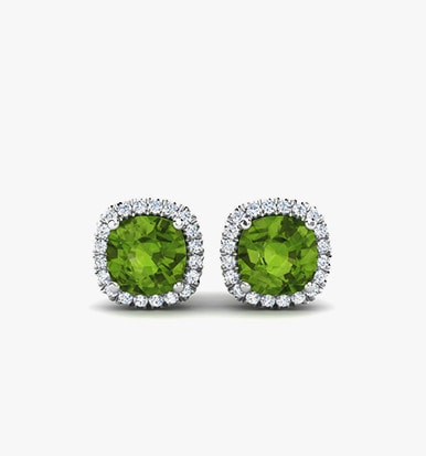 Peridot Ohrringe